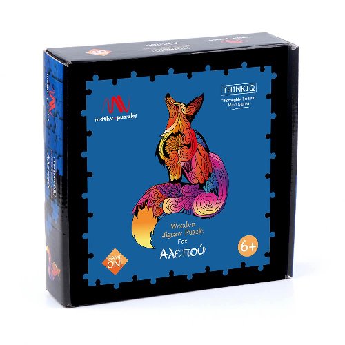 Wooden Puzzle 250 pieces - Fox (Shaped)