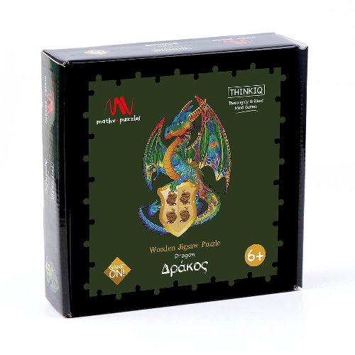 Wooden Puzzle 250 pieces - Dragon
(Shaped)