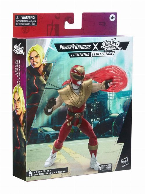 Power Rangers x Street Fighter: Lightning Collection -
Morphed Ken Soaring Falcon Ranger Φιγούρα Δράσης
(15cm)