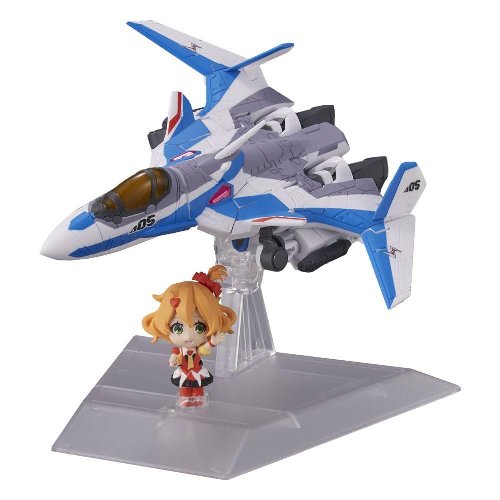 Macross Delta - VF-31J Siegfried (Hayate Immelmann
Use) with Freyja Wion Φιγούρα Δράσης (10cm)