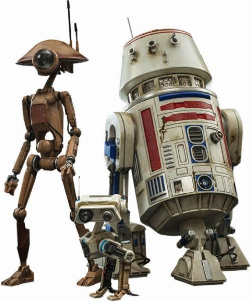 Star Wars The Mandalorian: Hot Toys Masterpiece -
R5-D4, Pit Droid, & BD-72 3-Pack Φιγούρες Δράσης
(22cm)