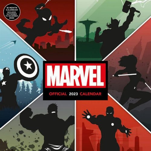 Marvel - Avengers 2023 Ημερολόγιο Τοίχου