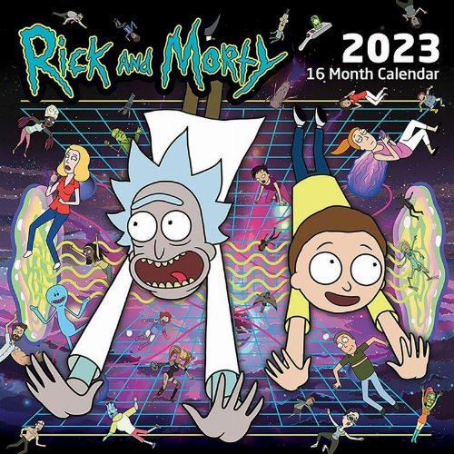 Rick and Morty - 2023 Ημερολόγιο Τοίχου