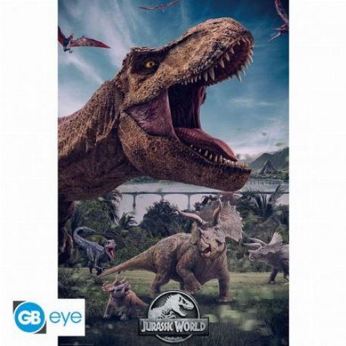 Αυθεντική Αφίσα Jurassic World - Carnivores or
Herbivores (92x61cm)