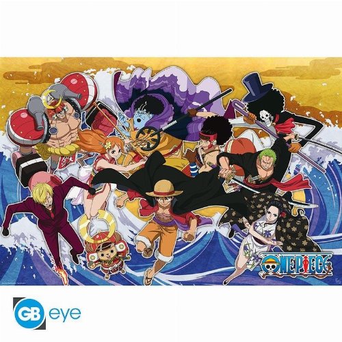 Αυθεντική Αφίσα One Piece - The crew in Wano Country
(92x61cm)