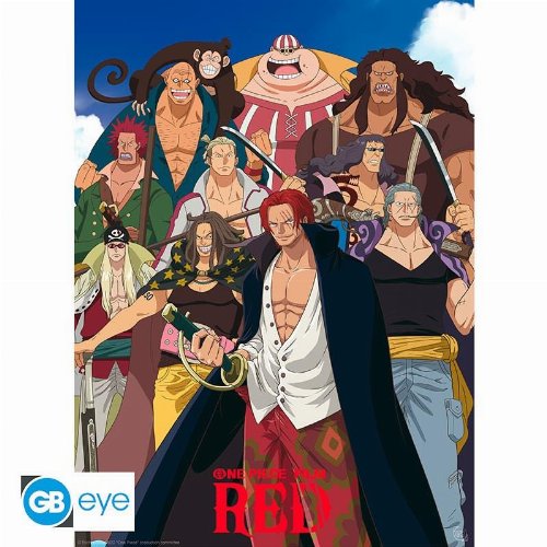 One Piece: RED - Red Hair Pirates Poster
(52x38cm)