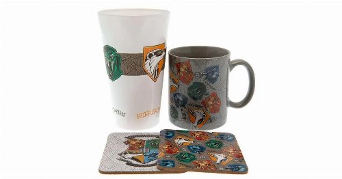 Harry Potter - Houses Σετ Δώρου (Glass, Mug, 2x
Coasters)