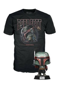 Συλλεκτικό Funko Box: Star Wars The Mandalorian - Boba
Fett Funko POP! with T-Shirt (XL)