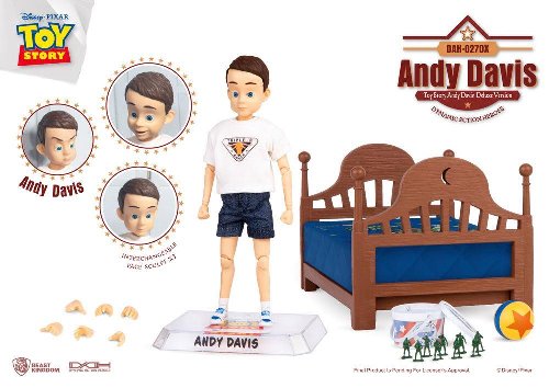 Toy Story: Dynamic Heroes - Andy Davis Deluxe Φιγούρα
Δράσης (14cm)