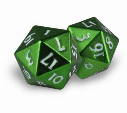 Dungeons and Dragons - Green and White Heavy Μεταλλικό
Σετ Ζάρια
