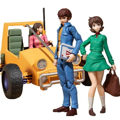 Mobile Suit Gundam G.M.G. - Vehicle Earth Federation
07 Amuro & Frau, 08V-SP General Soldier & Buggy Set Box
(10cm)