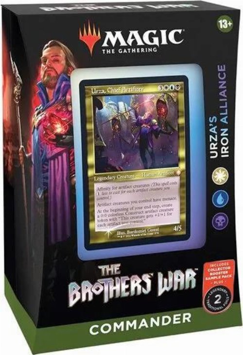 Magic the Gathering - The Brothers' War Commander Deck
(Urza’s Iron Alliance)