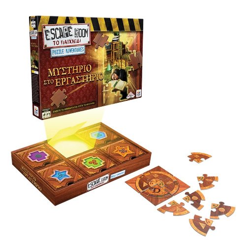 Board Game Escape Room - Puzzle Adventures:
Μυστήριο στο Εργαστήριο