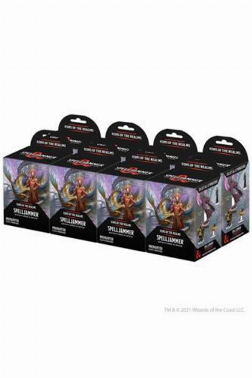 D&D Icons of the Realms - Spelljammer Adventures
in Space Booster Brick (Περιέχει 8 Boosters)