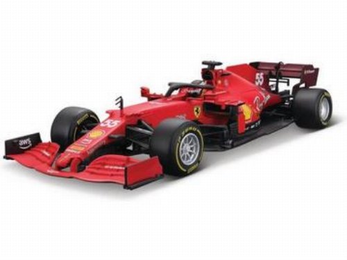 Formula 1 Ferrari - SF21 #55 Carlos Sainz Κλίμακας
1/18 Diecast Model