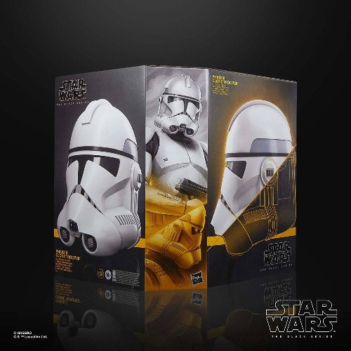 Star Wars: Black Series - Phase II Clone Trooper
Premium Ηλεκτρονικό Κράνος