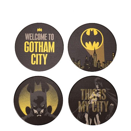 DC Comics - Gotham City Cork Σετ Σουβέρ (4
Τεμάχια)