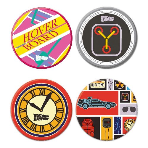 Back to the Future - Characters Coasters Set (4
pieces)