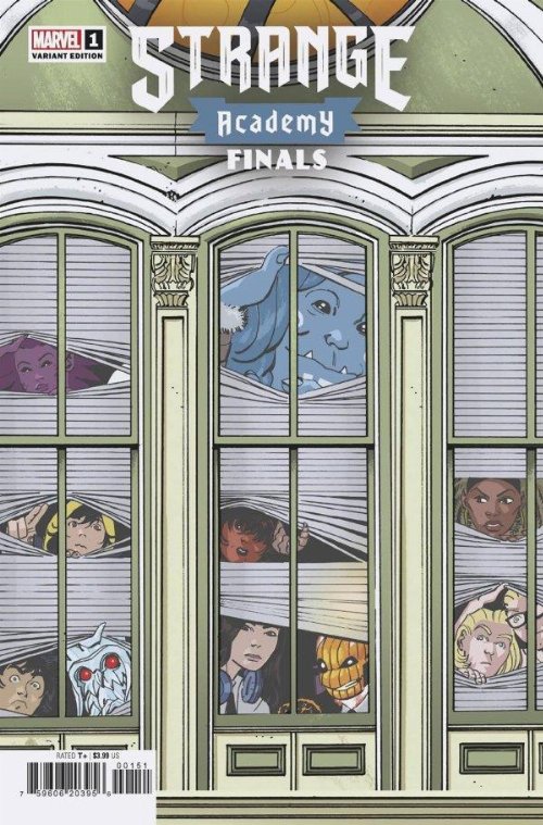 Τεύχος Κόμικ Strange Academy Finals #1 Reilly
Windowshades Variant Cover