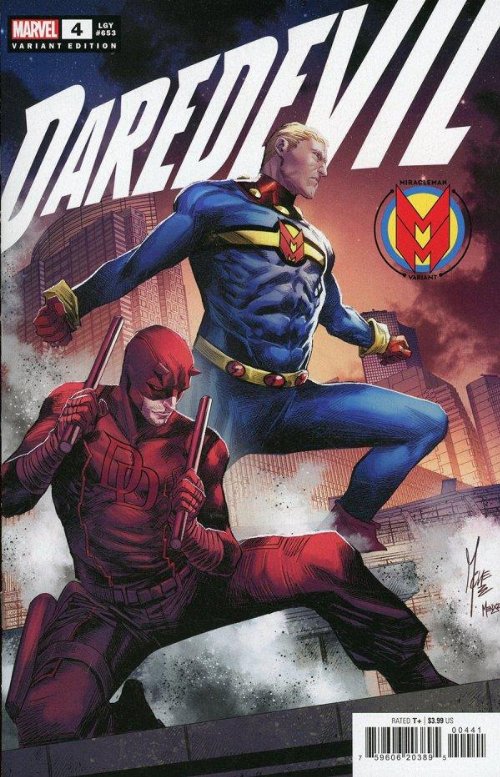 Daredevil #04 Checchetto Miracleman Variant
Cover