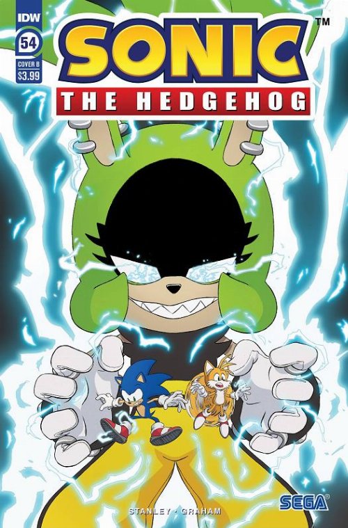 Τεύχος Κόμικ Sonic The Hedgehog #54 Cover
B