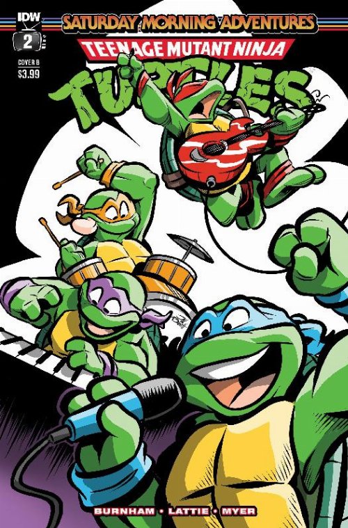 Τεύχος Κόμικ Teenage Mutant Ninja Turtles Saturday
Morning Adventures #2 Cover B