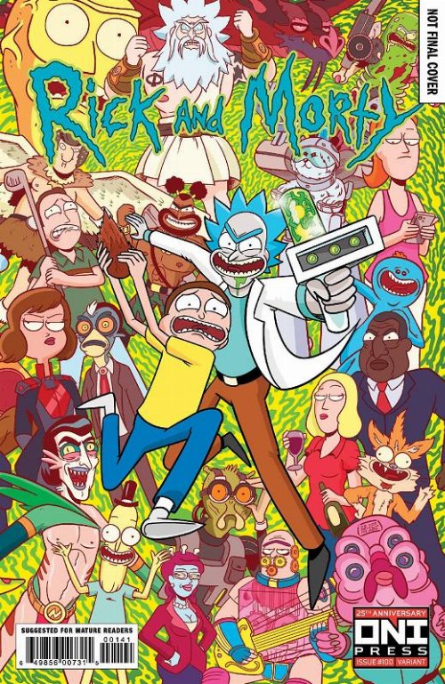 Rick And Morty #100 Cover D