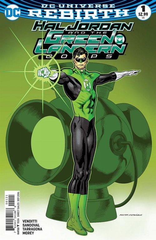 Τεύχος Κόμικ Hal Jordan And The Green Lantern Corps
#01 Variant Cover (Rebirth)