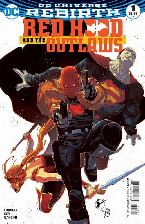 Red Hood And The Outlaws #01 Variant Cover
(Rebirth)