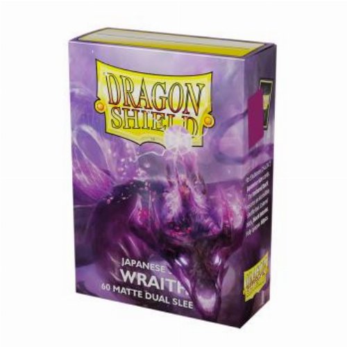 Dragon Shield Sleeves Japanese Small Size -
Matte Dual Wraith (60 Sleeves)