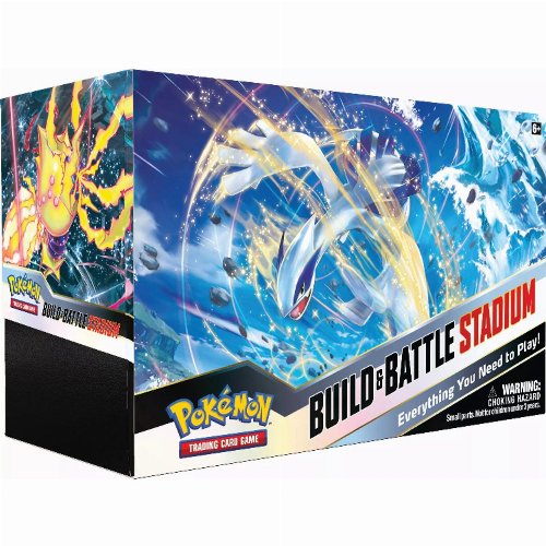 Pokemon TCG Sword & Shield Silver Tempest - Build
& Battle Stadium Box