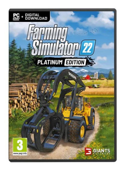 PC Game - Farming Simulator 22 (Platinum
Edition)