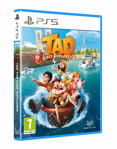 Sony Playstation 5 Game - Tad: The Lost Explorer and
the Emerald Tablet