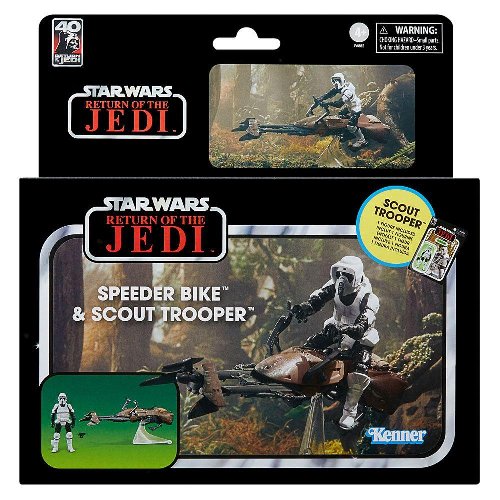 Star Wars: Vintage Collection - Speeder Bike
& Scout Trooper Action Figure