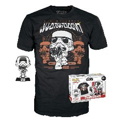 Συλλεκτικό Funko Box: Star Wars - Stromtrooper
(Chrome) Funko POP! με T-Shirt (M)