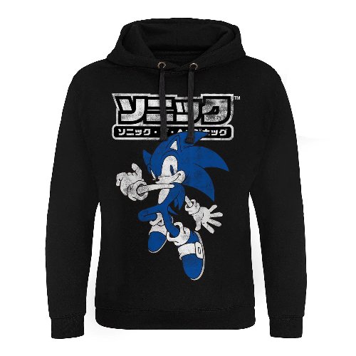 Sonic the Hedgehog - Japanese Logo Hooded
Sweater
