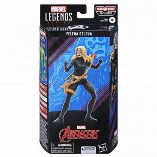Marvel Legends - Yelena Belova Black Widow Φιγούρα
Δράσης (15cm) (Build-A-Figure Puff Adder)