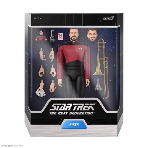 Star Trek: The Next Generation Ultimates - Commander
Riker Φιγούρα Δράσης (18cm)