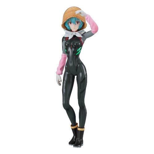 Rebuild of Evangelio: Pop Up Parade - Rei
Ayanami Tentative Name Farming Statue Figure
(17cm)