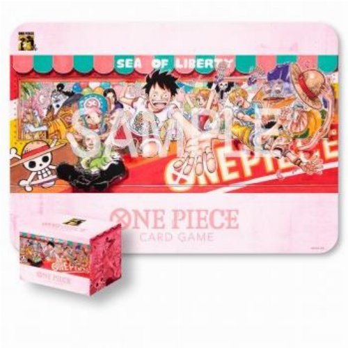 One Piece Card Game - 25th Edition (Deck Box &
Playmat)