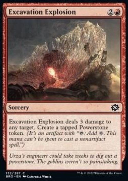 Excavation Explosion