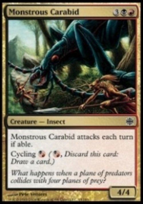 Monstrous Carabid - French