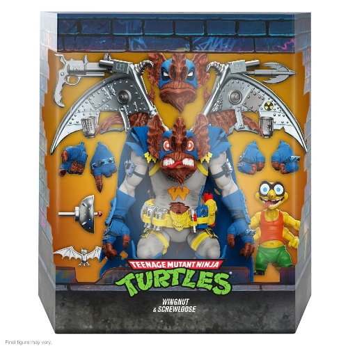 Teenage Mutant Ninja Turtles: Ultimates - Wingnut
& Screwloose Φιγούρα Δράσης (18cm)