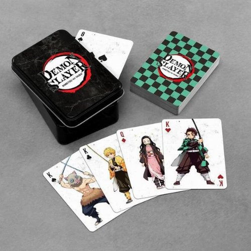 Demon Slayer: Kimetsu no Yaiba - Tin Playing
Cards