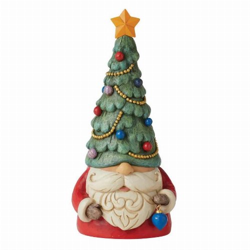 Jim Shore: Enesco - Gnome with illuminated Christmas
Tree Φιγούρα Αγαλματίδιο (23cm)