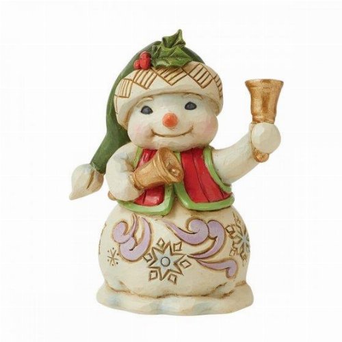 Jim Shore: Enesco - White Snowman with Bells
Statue Figure (9cm)