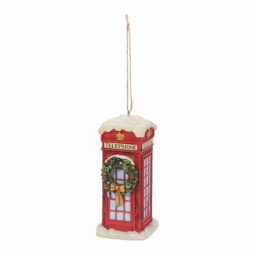 Jim Shore: Enesco - Christmas Phone Box Hanging
Ornament