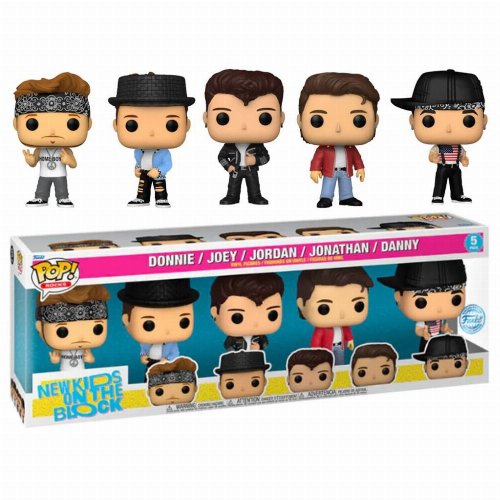 Φιγούρες Funko POP! Rocks: New Kids on the Block -
Donnie, Joey, Jordan, Jonathan & Danny 5-Pack
(Exclusive)