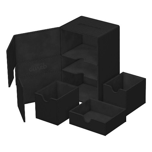 Ultimate Guard Twin Flip 'n' Tray 160+ Deck Box -
XenoSkin Black