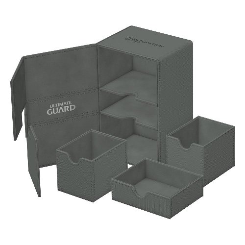 Ultimate Guard Twin Flip 'n' Tray 160+ Deck Box -
XenoSkin Grey